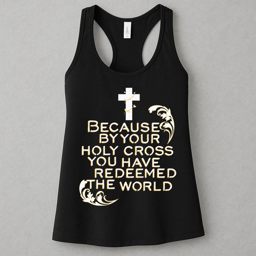 Stations of the Cross Jesus Holy Week Lent Easter Catholic Womens Tank Top