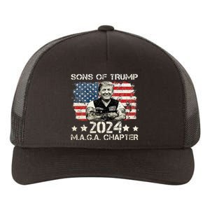 Sons Of Trump Maga Chapter 2024 Yupoong Adult 5-Panel Trucker Hat