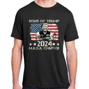 Sons Of Trump Maga Chapter 2024 Adult ChromaSoft Performance T-Shirt