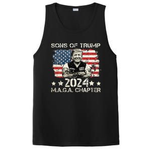 Sons Of Trump Maga Chapter 2024 PosiCharge Competitor Tank