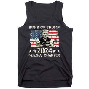 Sons Of Trump Maga Chapter 2024 Tank Top