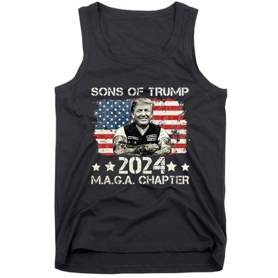 Sons Of Trump Maga Chapter 2024 Tank Top