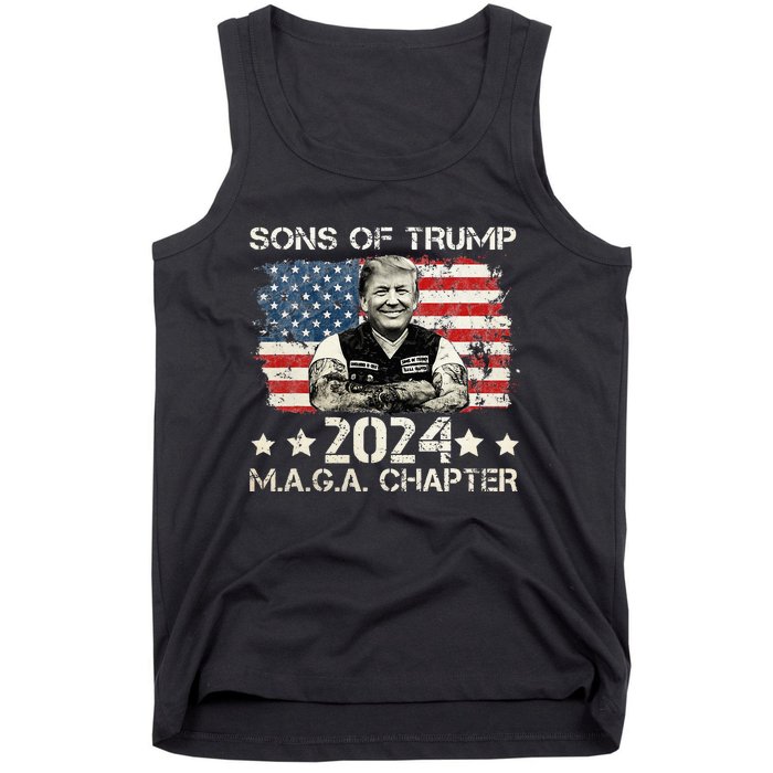 Sons Of Trump Maga Chapter 2024 Tank Top