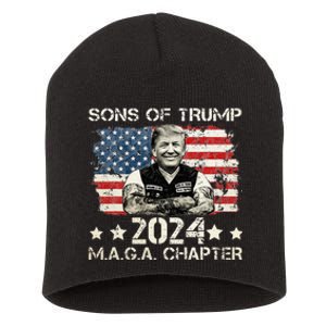 Sons Of Trump Maga Chapter 2024 Short Acrylic Beanie