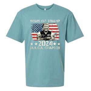 Sons Of Trump Maga Chapter 2024 Sueded Cloud Jersey T-Shirt