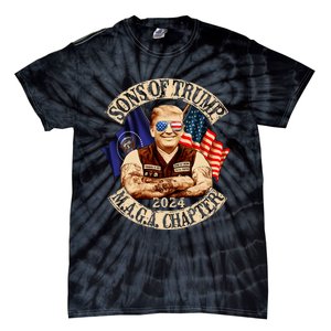 Sons Of Trump Maga Chapter 2024 Funny Tie-Dye T-Shirt