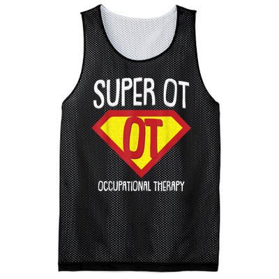 Superhero Occupational Therapy Cool Ota Therapist Gift Mesh Reversible Basketball Jersey Tank