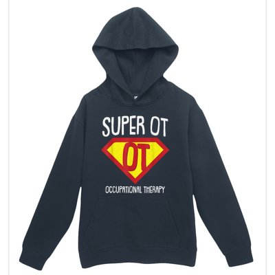 Superhero Occupational Therapy Cool Ota Therapist Gift Urban Pullover Hoodie