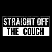 Straight Off The Couch Funny Football Offensive Lineman 7-Panel Snapback Hat