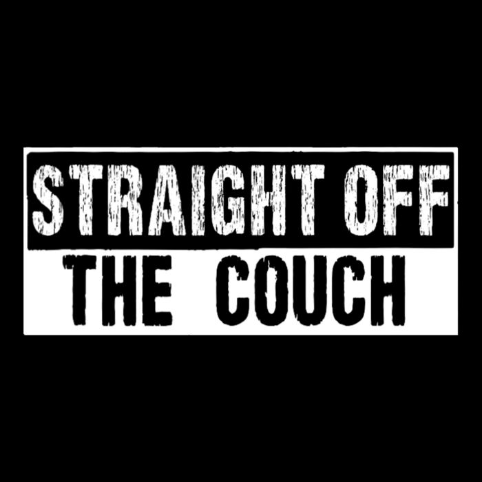 Straight Off The Couch Funny Football Offensive Lineman 7-Panel Snapback Hat