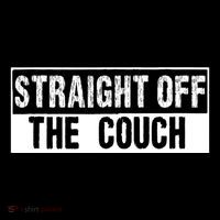 Straight Off The Couch Funny Football Offensive Lineman Cooling Performance Long Sleeve Crew