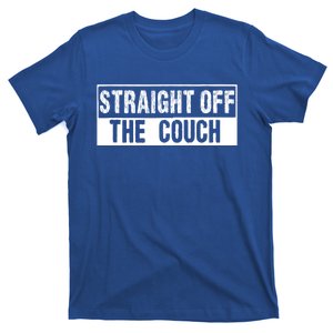 Straight Off The Couch Funny Football Offensive Lineman T-Shirt