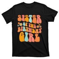 Sister of the Birthday Vintage Groovy Sister 1st T-Shirt