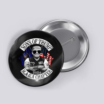 Sons Of Trump Maga Chapter 2024 Biker For Trump Button