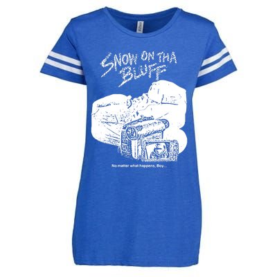 Snow On Tha Bluff No Matter What Happens Enza Ladies Jersey Football T-Shirt