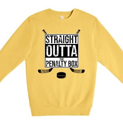 Straight Outta The Penalty Box Premium Crewneck Sweatshirt