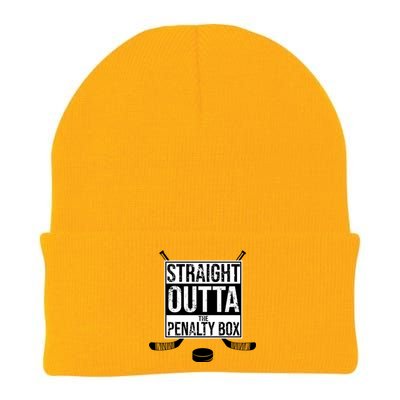 Straight Outta The Penalty Box Knit Cap Winter Beanie