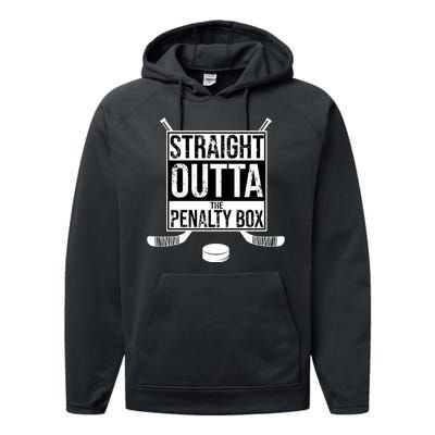 Straight Outta The Penalty Box Performance Fleece Hoodie