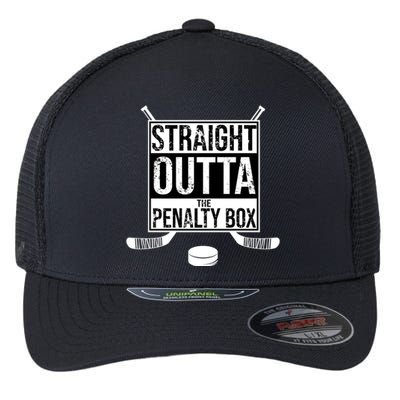 Straight Outta The Penalty Box Flexfit Unipanel Trucker Cap