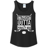 Straight Outta The Penalty Box Ladies Essential Tank