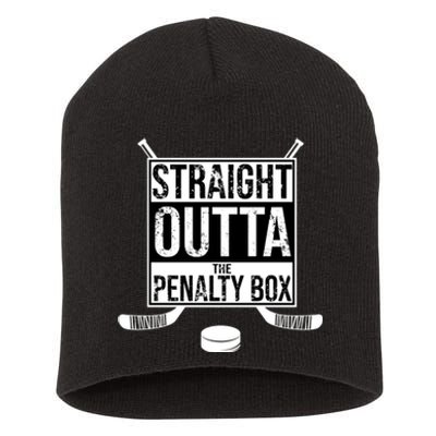 Straight Outta The Penalty Box Short Acrylic Beanie