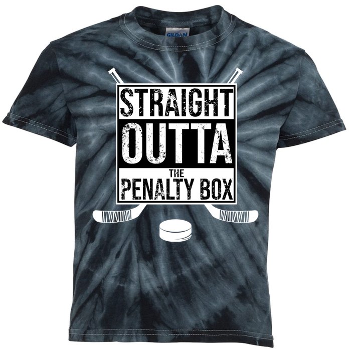 Straight Outta The Penalty Box Kids Tie-Dye T-Shirt