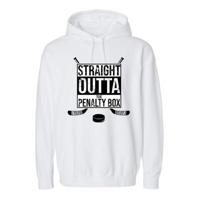 Straight Outta The Penalty Box Garment-Dyed Fleece Hoodie