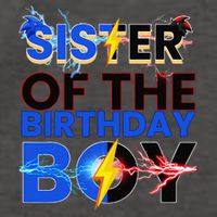 Sister Of The Birthday Boy Hedgehog Family Party Decorations Vector Backpack
