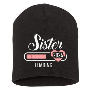 Sister Of The Birthday Cowboy Western Birthday Matching Short Acrylic Beanie