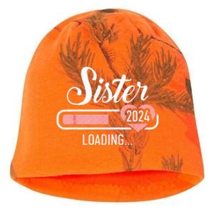 Sister Of The Birthday Cowboy Western Birthday Matching Kati - Camo Knit Beanie