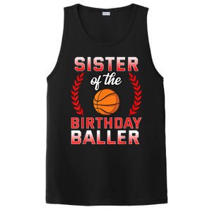 Sister Of The Birthday Boy Basketball Bday Celebration PosiCharge Competitor Tank