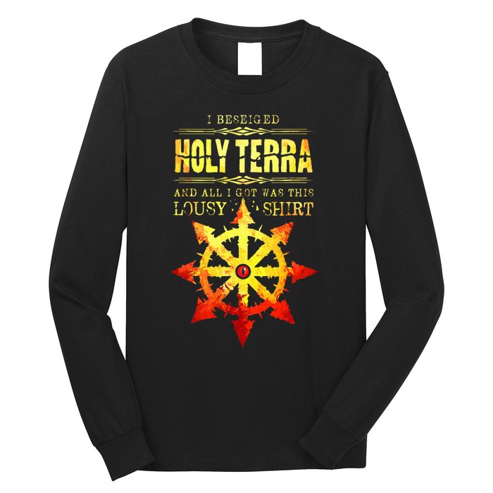 Siege of Terra Chaos Heresy Space Marine Long Sleeve Shirt