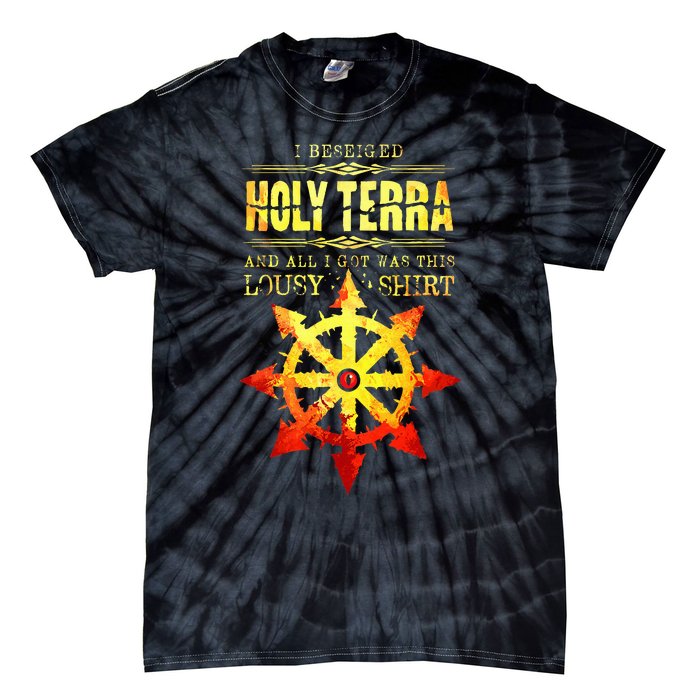 Siege of Terra Chaos Heresy Space Marine Tie-Dye T-Shirt