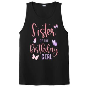 Sister of The Birthday Butterfly Party Matching Family PosiCharge Competitor Tank