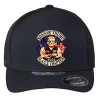 Sons Of Trump Maga Chapter 2024 Funny Flexfit Unipanel Trucker Cap