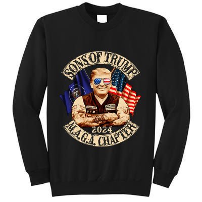 Sons Of Trump Maga Chapter 2024 Funny Sweatshirt