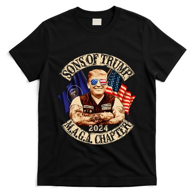Sons Of Trump Maga Chapter 2024 Funny T-Shirt