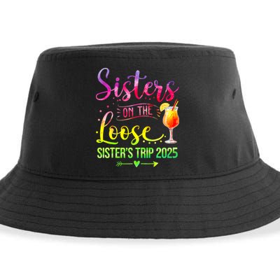 Sisters On The Loose Tie Dye SisterS Weekend Trip 2025 Sustainable Bucket Hat