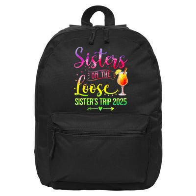 Sisters On The Loose Tie Dye SisterS Weekend Trip 2025 16 in Basic Backpack