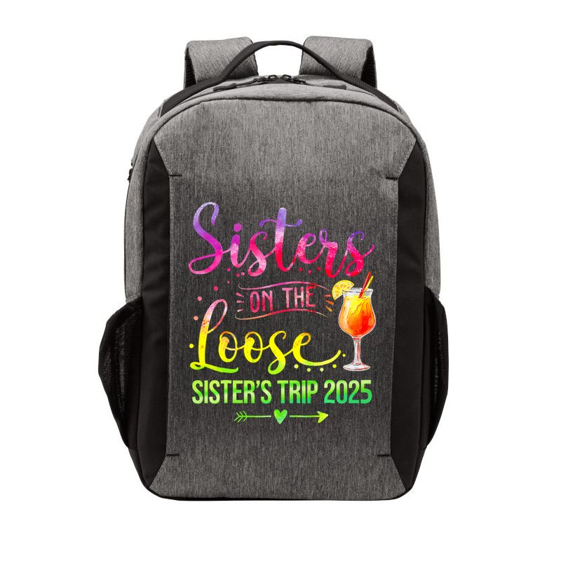 Sisters On The Loose Tie Dye SisterS Weekend Trip 2025 Vector Backpack