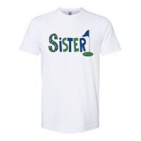 Sister Of The Birthday Boy Hole In One Golf Sport Matching Softstyle CVC T-Shirt