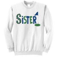 Sister Of The Birthday Boy Hole In One Golf Sport Matching Sweatshirt