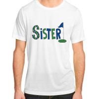 Sister Of The Birthday Boy Hole In One Golf Sport Matching Adult ChromaSoft Performance T-Shirt