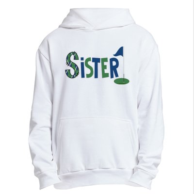 Sister Of The Birthday Boy Hole In One Golf Sport Matching Urban Pullover Hoodie