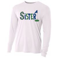 Sister Of The Birthday Boy Hole In One Golf Sport Matching Cooling Performance Long Sleeve Crew