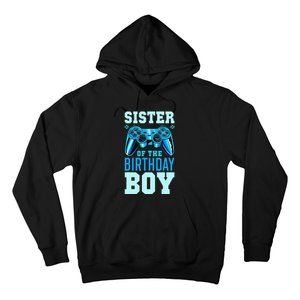 Sister of the Birthday Matching Video Game Birthday Gift Hoodie