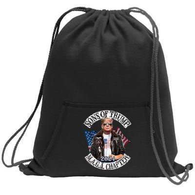 Sons Of Trump Maga Chapter 2024 Sweatshirt Cinch Pack Bag