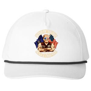 Sons of Trump Maga Chapter 2024  Snapback Five-Panel Rope Hat