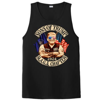 Sons of Trump Maga Chapter 2024  PosiCharge Competitor Tank