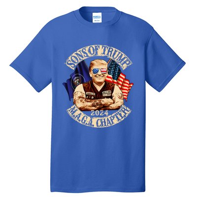 Sons of Trump Maga Chapter 2024  Tall T-Shirt